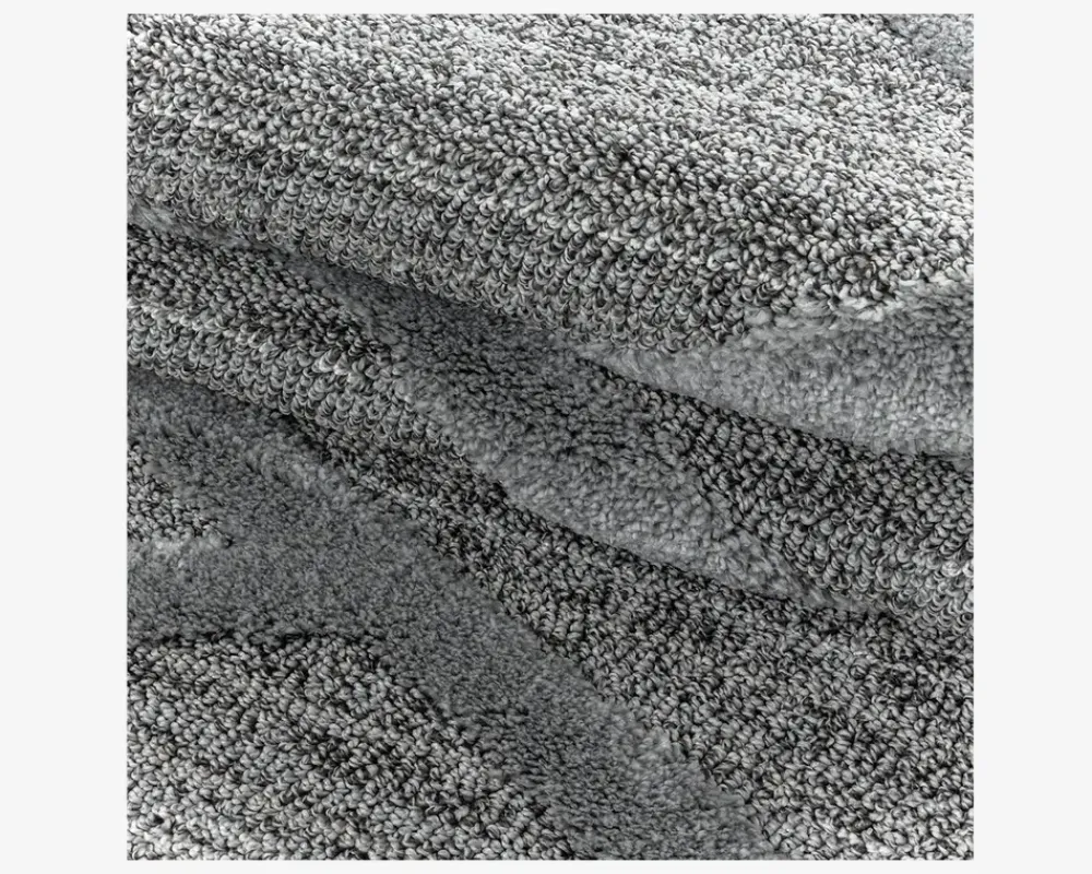 Hot Daells Bolighus Tæppe Pisa mørk grå 140 x 200 cm