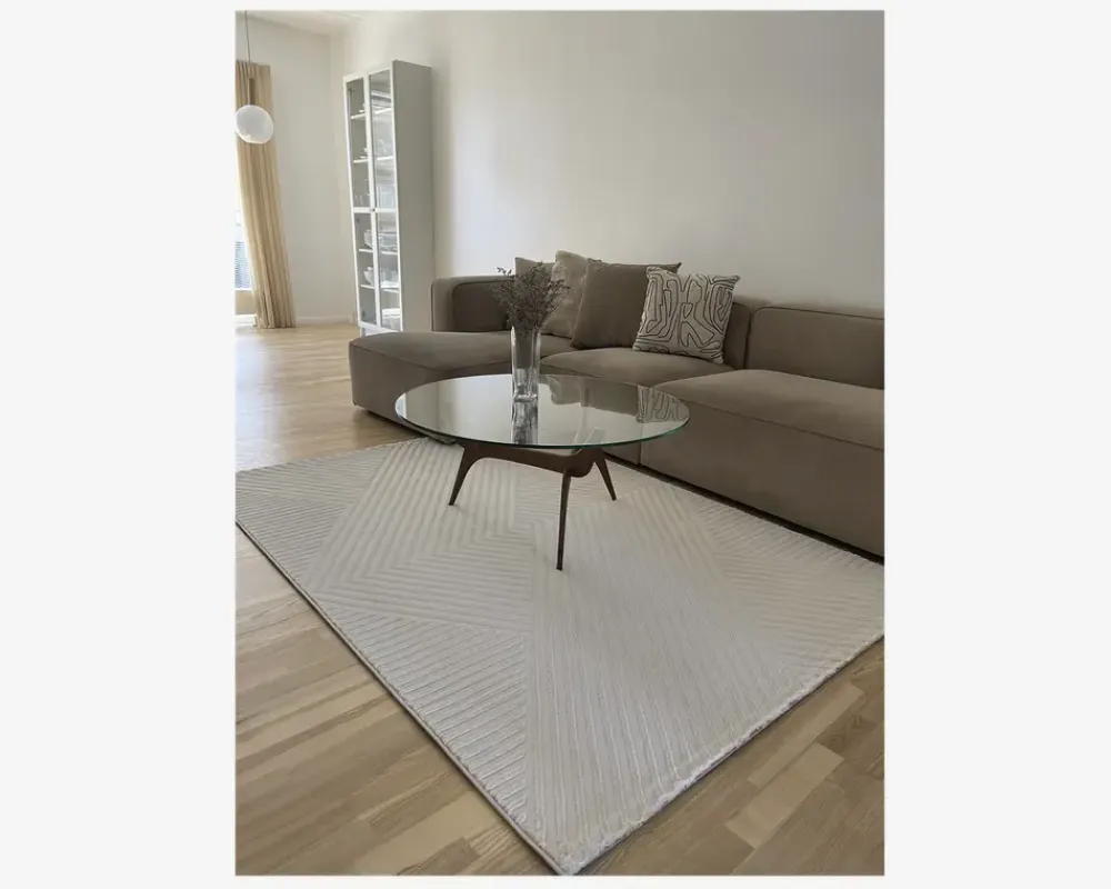 New Daells Bolighus Tæppe Sahara creme 160 x 230 cm