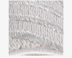 Online Daells Bolighus Tæppe Sahara sølvfarvet 140 x 200 cm