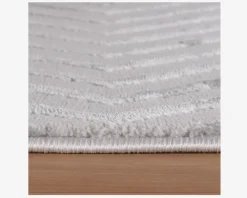 Hot Daells Bolighus Tæppe Sahara sølvfarvet 160 x 200 cm