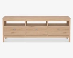 Discount Daells Bolighus Tv-bord Madrid lys m/3 skuffer Eg