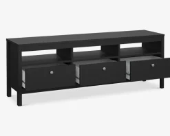 Sale Daells Bolighus Tv-bord Madrid m/3 skuffer Sort