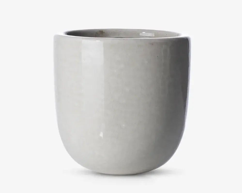 Clearance Daells Bolighus Urtepotteskjuler Amel hvid/cream 12x12 cm