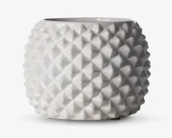 Discount Daells Bolighus Urtepotteskjuler Ananas hvid H.13xØ.17 cm