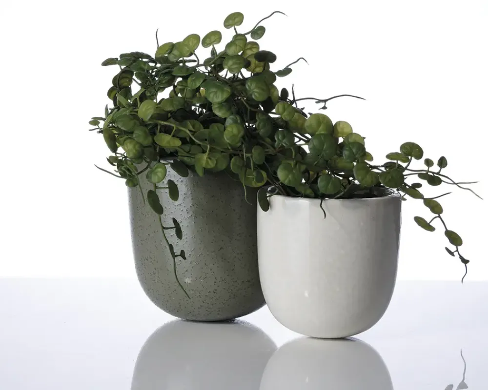 Hot Daells Bolighus Urtepotteskjuler grøn til væggen 14x13 cm