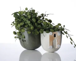 Hot Daells Bolighus Urtepotteskjuler grøn til væggen 14x13 cm