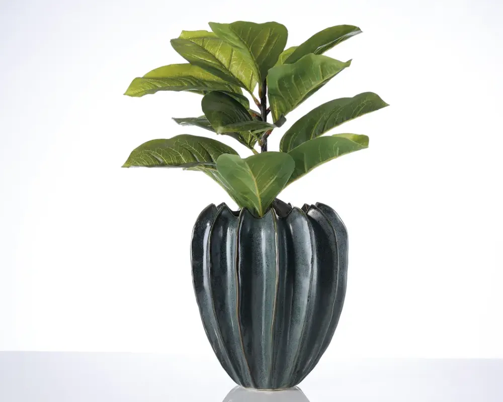 Daells Bolighus Urtepotteskjuler Nuts grøn H.21 cm