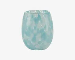 New Daells Bolighus Vandglas Dot Blå