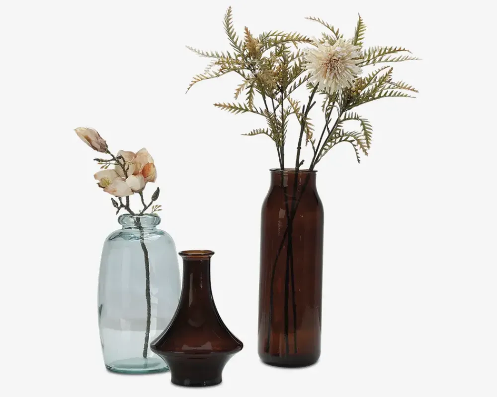 Daells Bolighus Vase Brun H. 45 cm