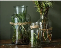 New Daells Bolighus Vase flaske rund Ø.6,5xH.13 cm