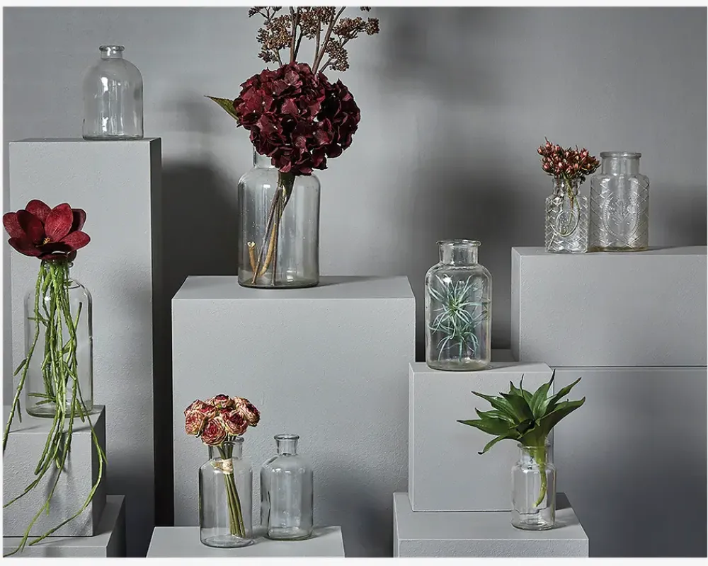 New Daells Bolighus Vase flaske rund Ø.6,5xH.13 cm