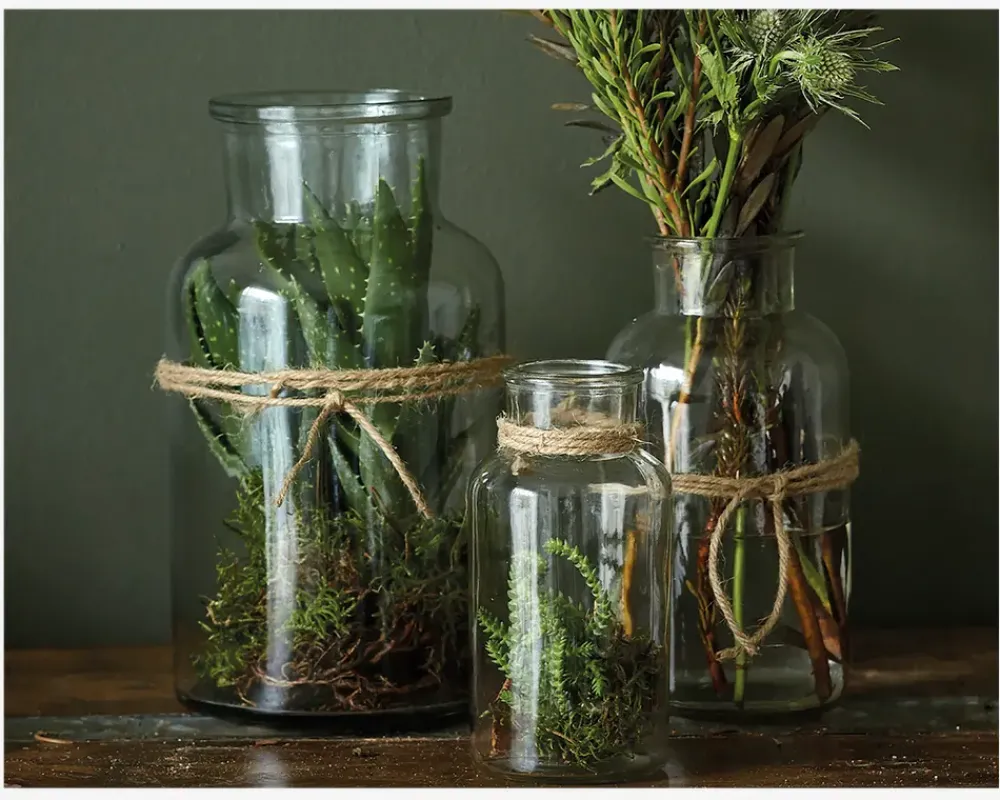 Clearance Daells Bolighus Vase flaske rund Ø.10xH.20 cm