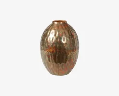 Daells Bolighus Vase Hamret Antik H.20 cm