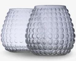 Online Daells Bolighus Vase klar boble glas 20x25 cm