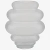 Best Daells Bolighus Vase M/Ringe Hvid H.25cm