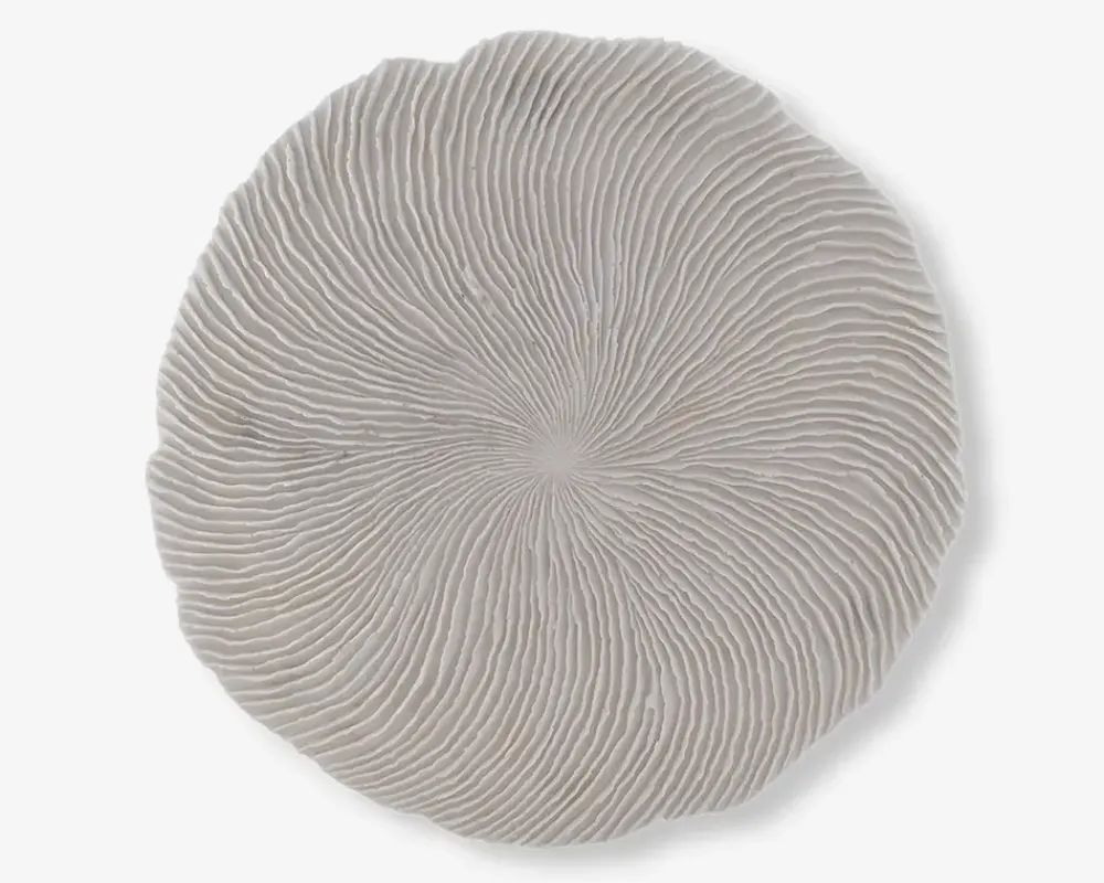 New Daells Bolighus Vægdekoration sandsten hvid Ø.62 cm