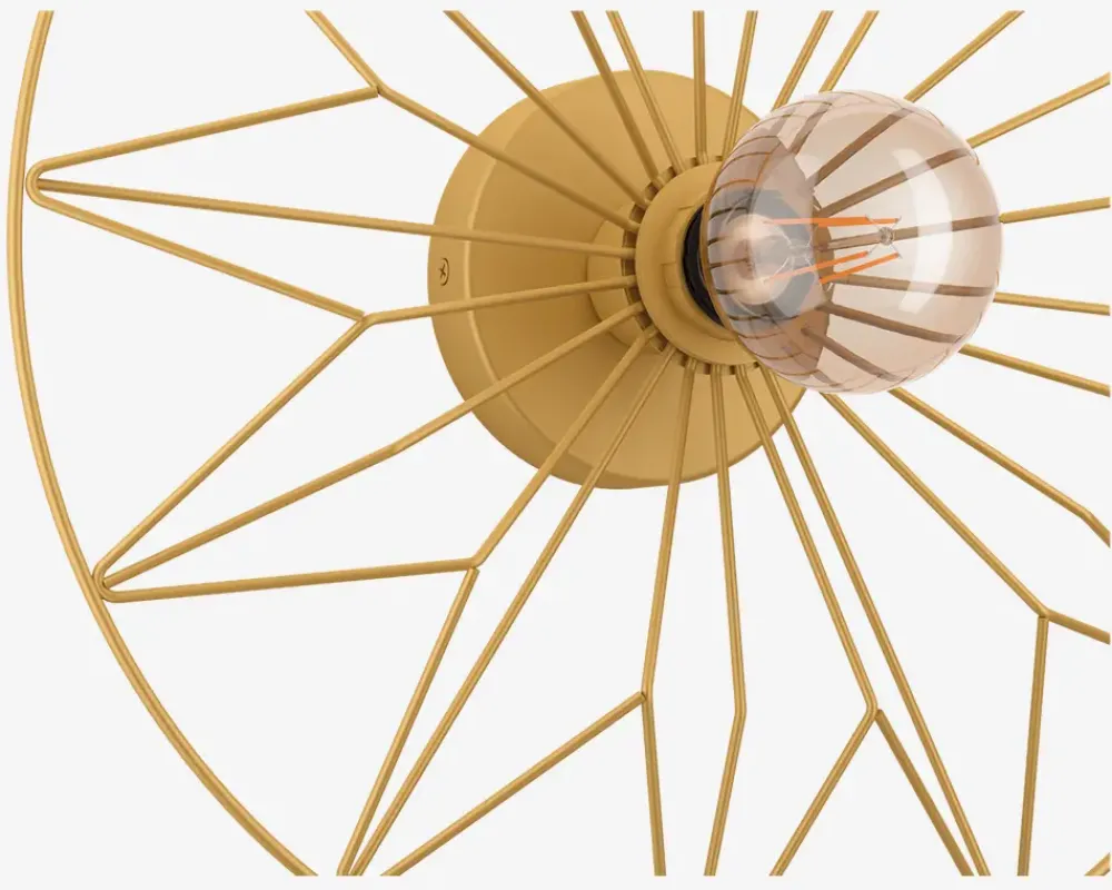 New Daells Bolighus Væglampe Castanuelo Guld Ø.42,5cm