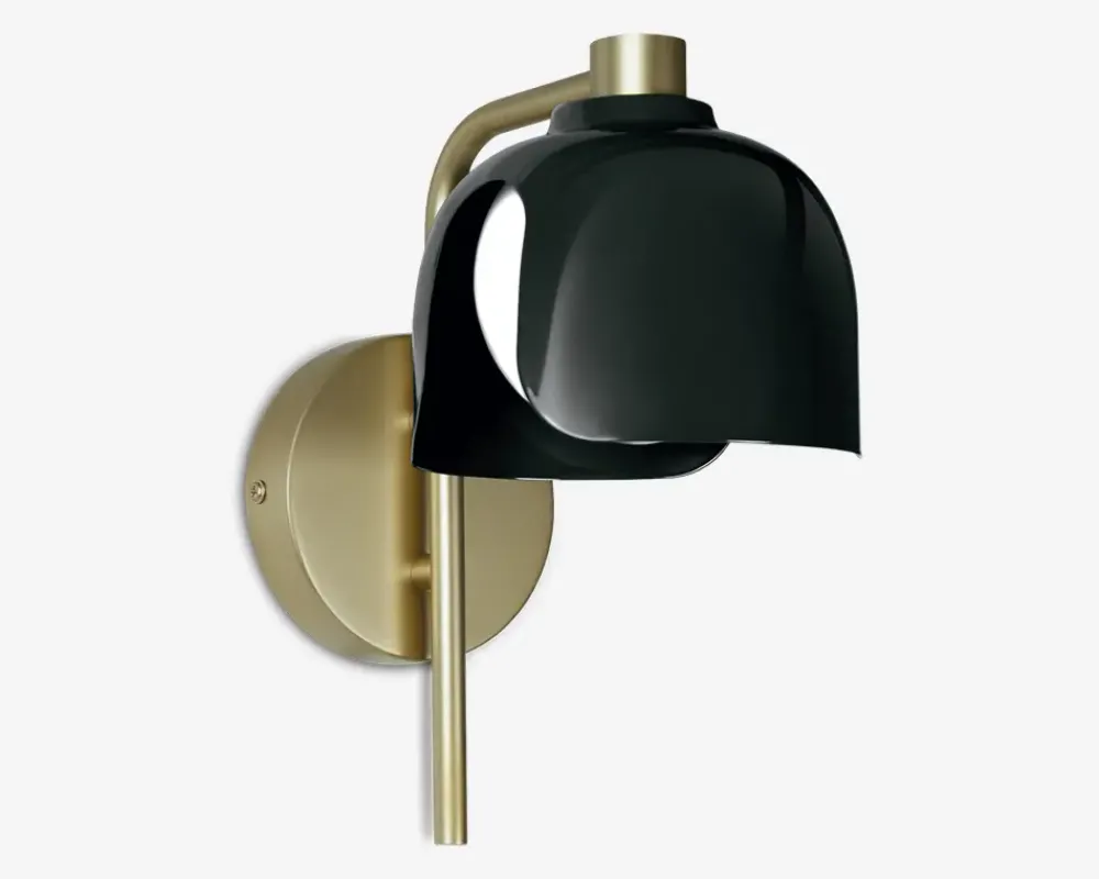 New Daells Bolighus Væglampe Corolle sort Ø.21 cm