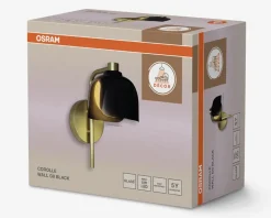 New Daells Bolighus Væglampe Corolle sort Ø.21 cm