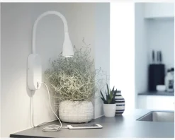 Hot Daells Bolighus Væglampe Eye USB LED Hvid