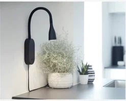 Online Daells Bolighus Væglampe Eye USB LED Sort