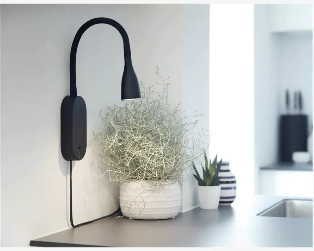 Online Daells Bolighus Væglampe Eye USB LED Sort