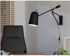 Best Daells Bolighus Væglampe Loreto Sort D.106 cm