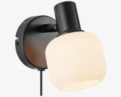 Sale Daells Bolighus Væglampe Milford mini E14 sort