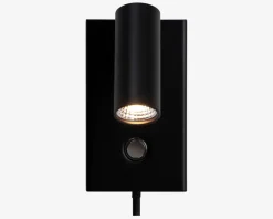 Sale Daells Bolighus Væglampe Omari Sort