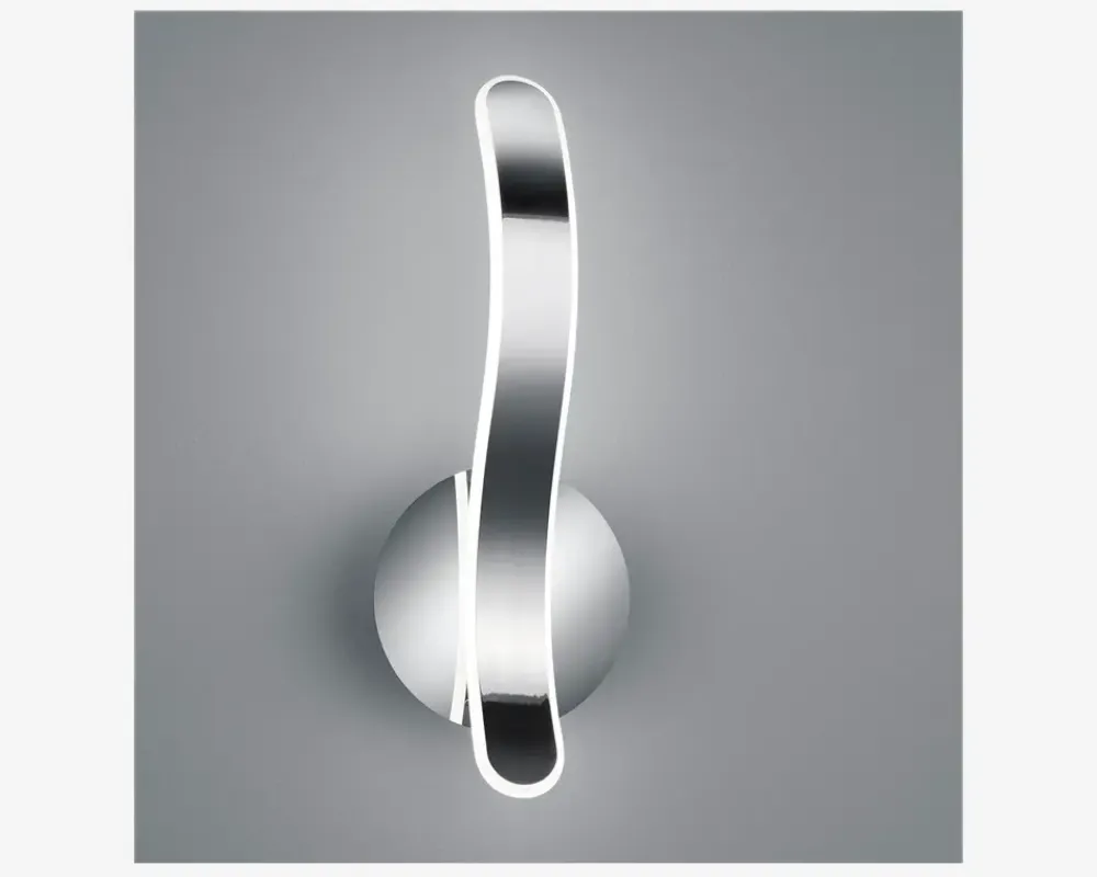 Best Daells Bolighus Væglampe Parma H.39 cm Krom