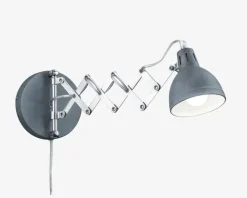 Online Daells Bolighus Væglampe Scissor Ø.15 cm Grå