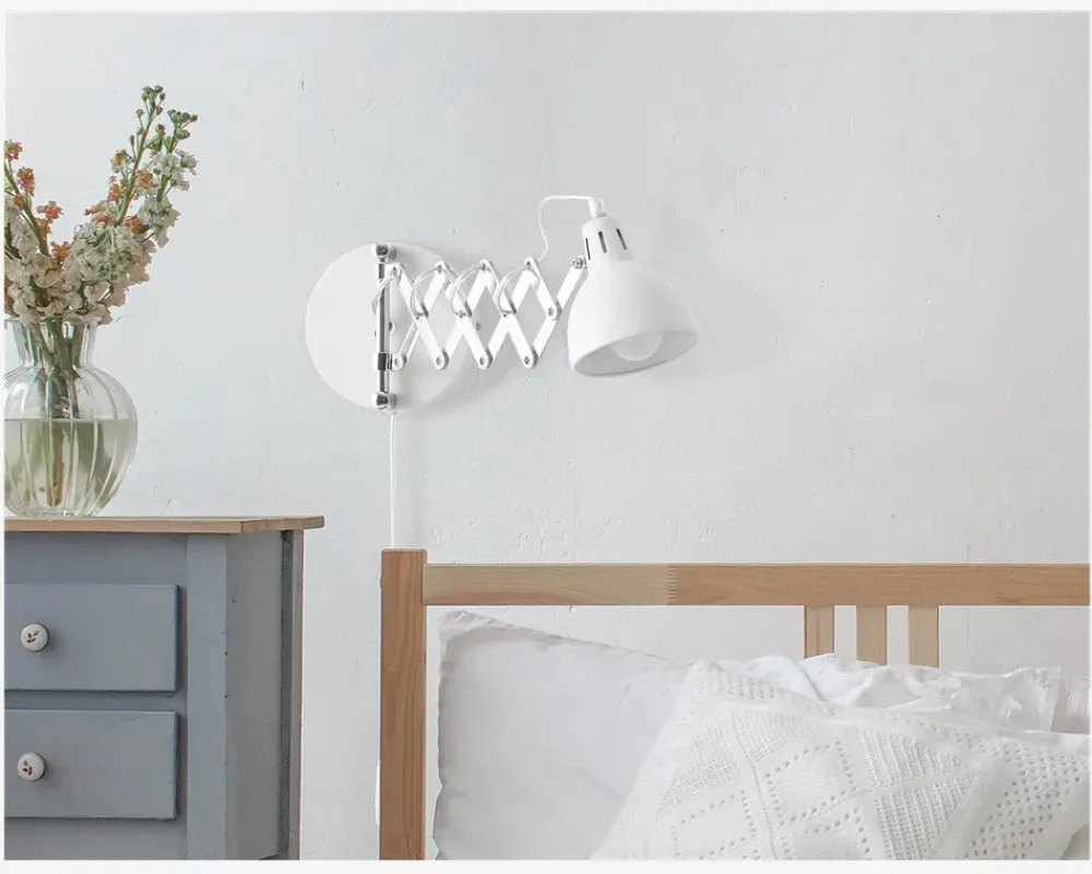 Sale Daells Bolighus Væglampe Scissor Ø.15 cm Hvid