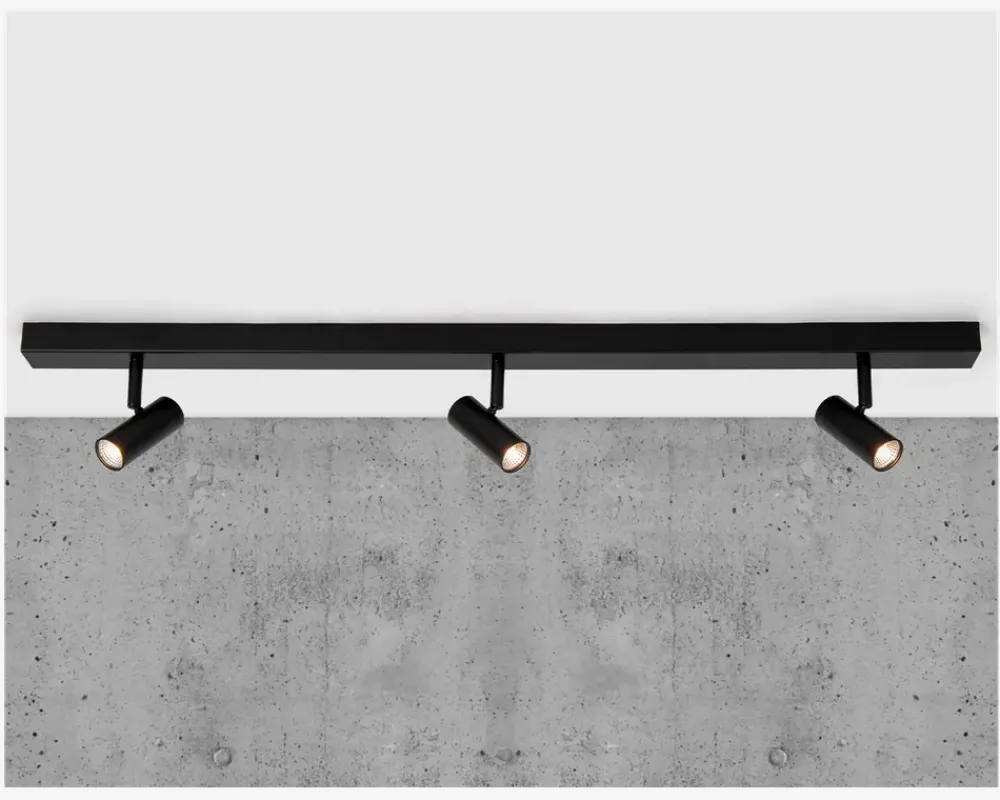 Hot Daells Bolighus Væg-/loftlampe Omari 3 Sort