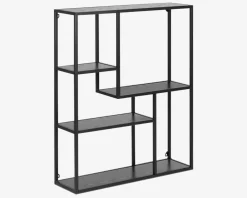 Clearance Daells Bolighus Vægreol Seaford Sort