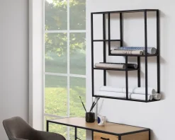 Clearance Daells Bolighus Vægreol Seaford Sort