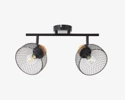 Sale Daells Bolighus Vægspot Thuy Sort/Natur