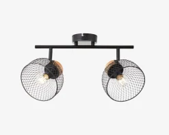 Sale Daells Bolighus Vægspot Thuy Sort/Natur