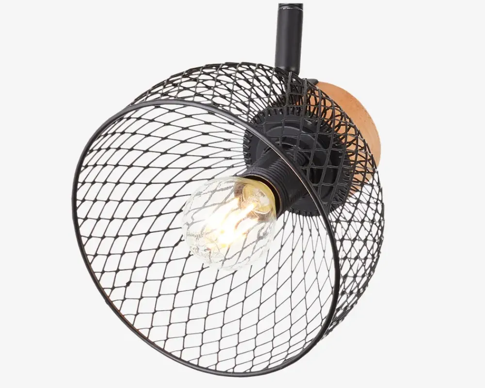 Sale Daells Bolighus Vægspot Thuy Sort/Natur