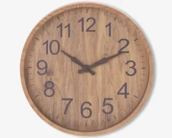 Hot Daells Bolighus Vægur Træ Look Ass Ø.30,5 cm