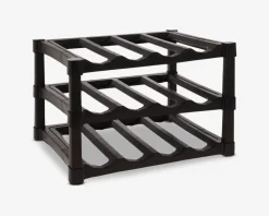 Discount Daells Bolighus Vinreol sort 39x30x12 cm