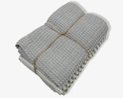 New Daells Bolighus Viskestykker sæt m/2 stk. lys blå Grå