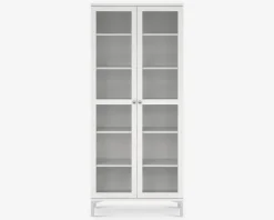 Clearance Daells Bolighus Vitrine Roma i hvid