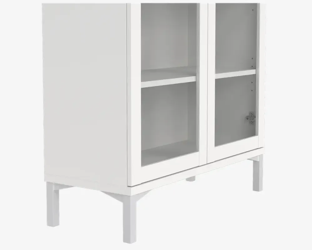 Clearance Daells Bolighus Vitrine Roma i hvid