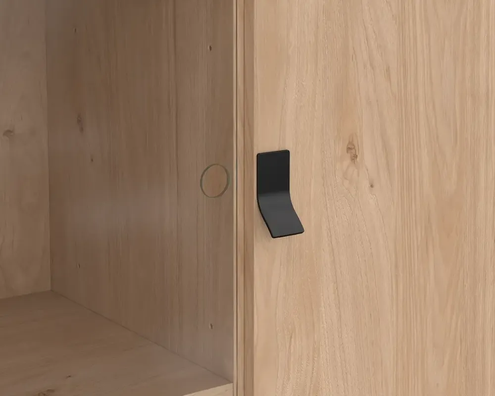 Outlet Daells Bolighus Vitrine Ry B. 102 cm eg/sort