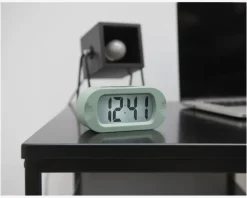 Online Daells Bolighus Vækkeur silikone H.7 cm Grøn