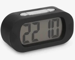 Hot Daells Bolighus Vækkeur silikone H.7 cm Sort