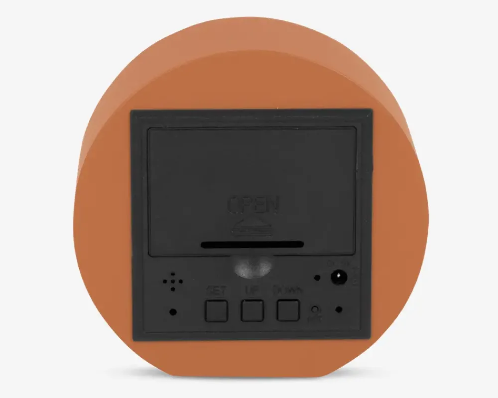 Clearance Daells Bolighus Vækkeur Spry orange Ø.9 x D.4,3 cm