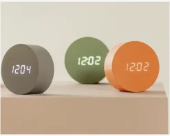 Clearance Daells Bolighus Vækkeur Spry orange Ø.9 x D.4,3 cm