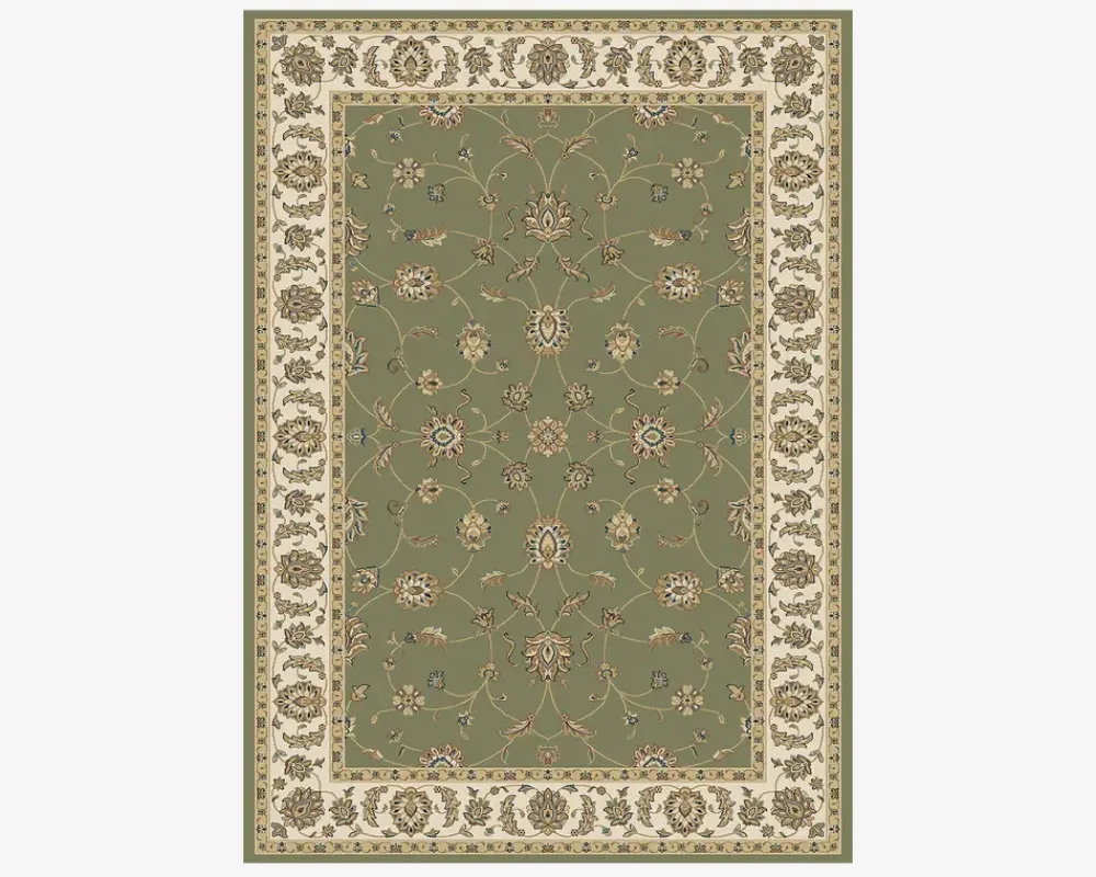 Clearance Daells Bolighus Wilton Flora 80x150 cm Grøn