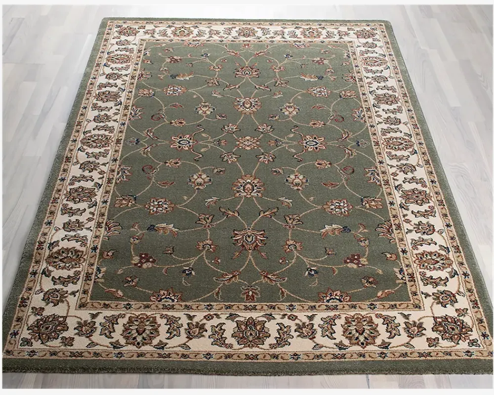 Outlet Daells Bolighus Wilton Flora 160x230 cm Grøn